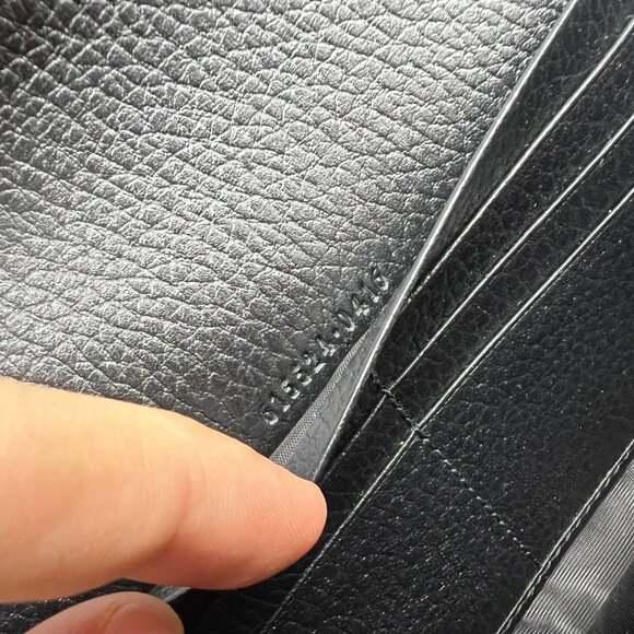 100% Authentic Gucci Soho Interlocking Leather Wallet - Picture 12 of 16